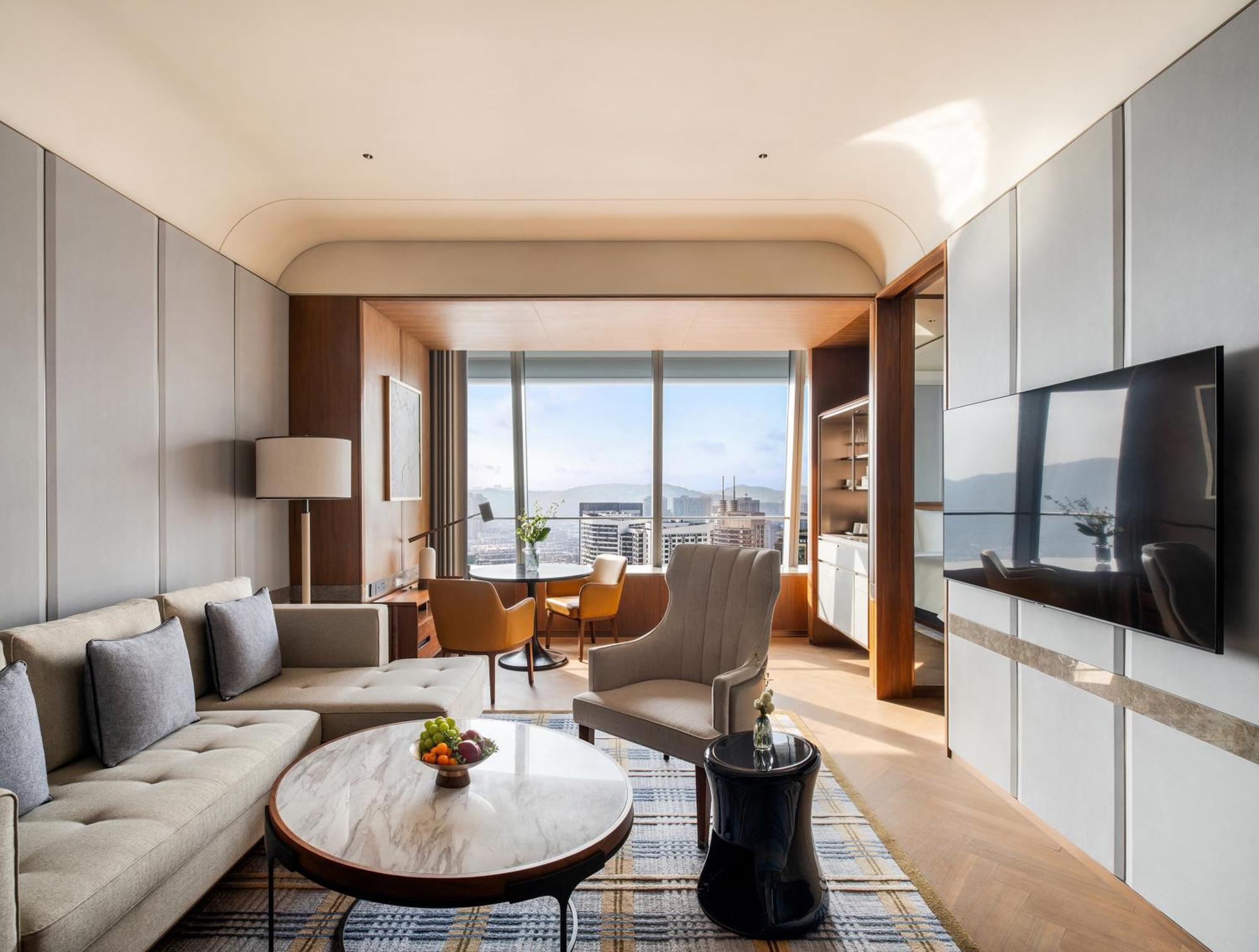 Four Seasons Hotel Далянь Экстерьер фото